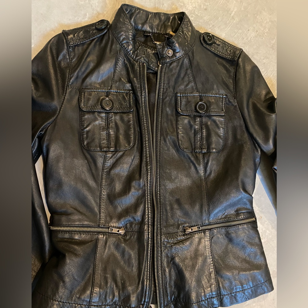 Leather Jacket size Small